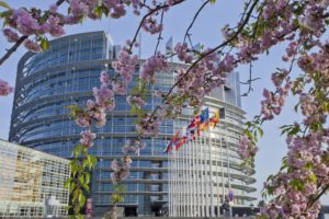 Strasbourg, Alsace, France - Parlement européen